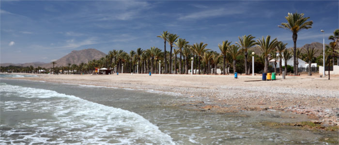 Strand in Murcia