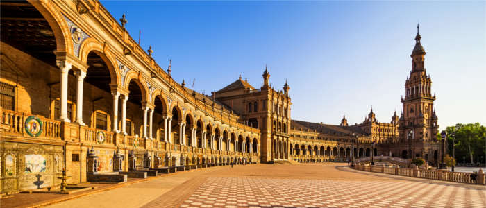 Berühmter Platz in Sevilla