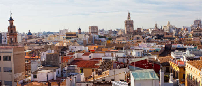 Panorama von Valencia