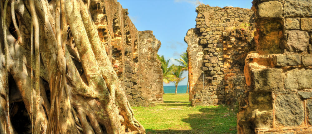 St. Lucias Ruinen
