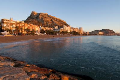 Blick auf Alicante