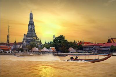 Buddhistischer Tempel in Bangkok