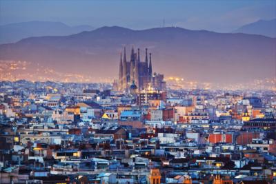 Berühmte Kirche in Barcelona