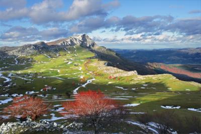 Berge im Baskenland