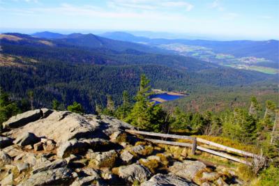 Blick über den Bayerischen Wald