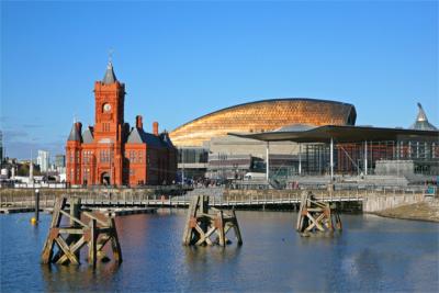 Cardiff Bay in Cardiff