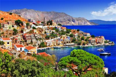 Die Insel Symi in den Dodekanes