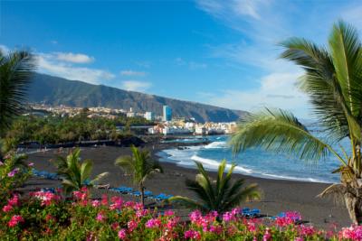 Strand Playa Jardín auf Teneriffa