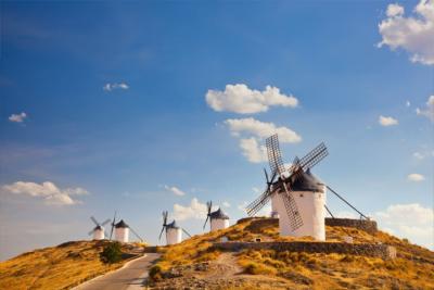 Windmühlen in Kastilien-La Mancha