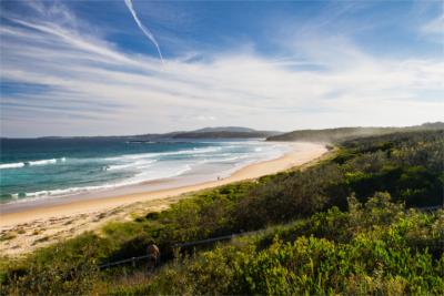 Badeort an der Ostküste Australiens