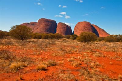 Felsformation in Central Australia