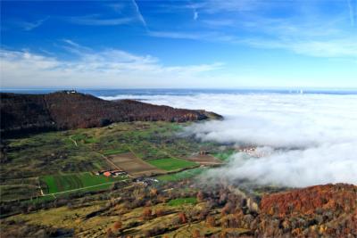 Nebel über der Schwäbischen Alb