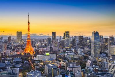 Tokio bei Nacht