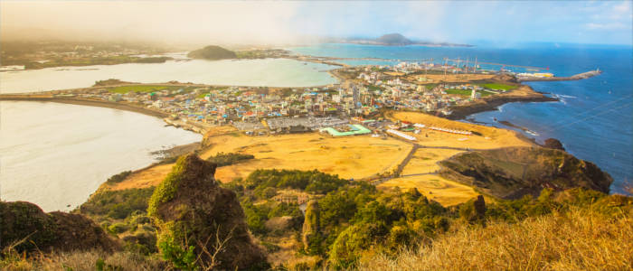 Küste von Jeju-do - Südkorea