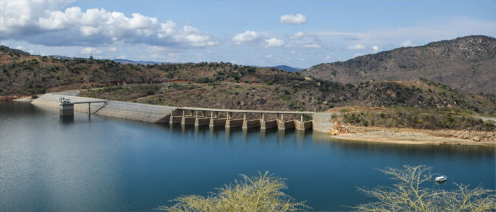 Beeindruckender Maguga-Staudamm in Swasiland