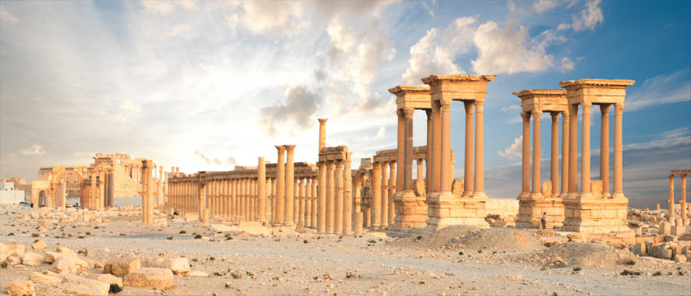 Syrische Ruinen von Palmyra