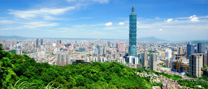 Taiwans Hauptstadt Taipeh