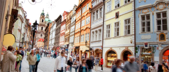 Straße in Prag