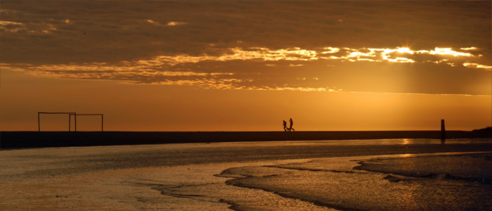 Am Strand in Uruguay
