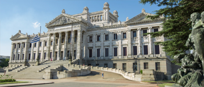 Palacio Legislativo in Montevideo, Uruguay