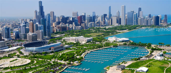 Chicago Skyline mit Willis Tower