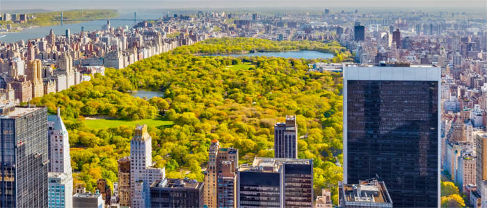 Der Central Park in Manhattan
