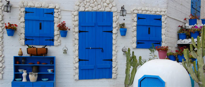 Typische Dorfarchitektur in Zypern
